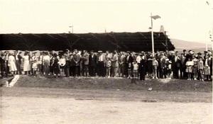 133-AERODROMES-ET-BASES-1945-1962-1-GUELMA (49) INAUGURATION EN 57 DE L AERODROME
